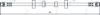APEC braking HOS4098 Brake Hose